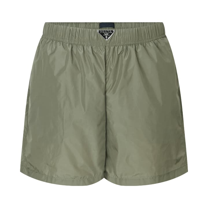 Prada Re-Nylon Swim Trunks in Black