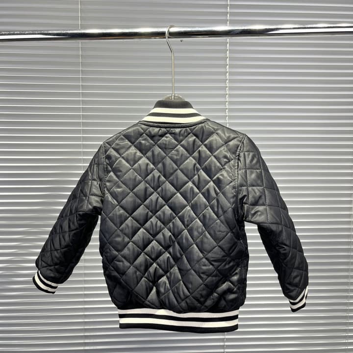 Ralph Lauren Embroidered Pony Puffer Jacket in Classic Black With Yellow Logo