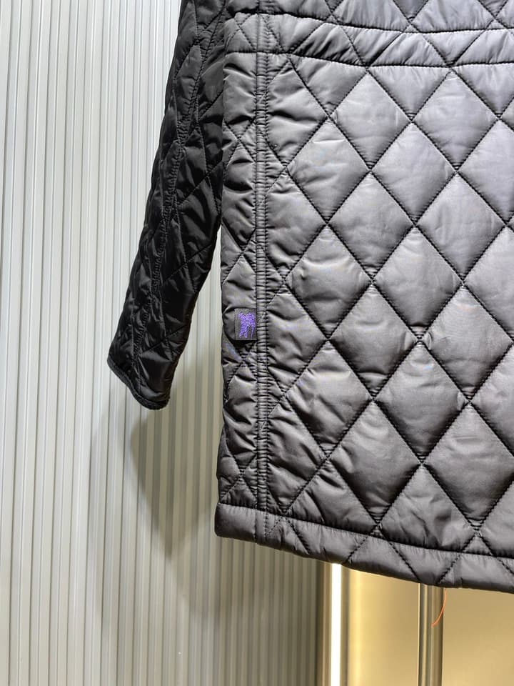 Burberry Checkerboard Padded Jacket in Black
