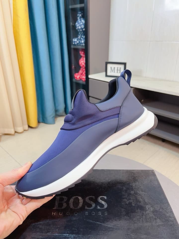 Boss Classic Suede and Waterproof Casual Sneakers