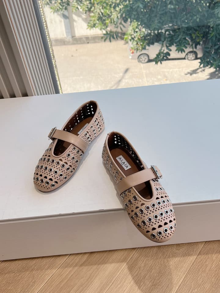 Alaïa French Fairy Ballet Flats – 2025