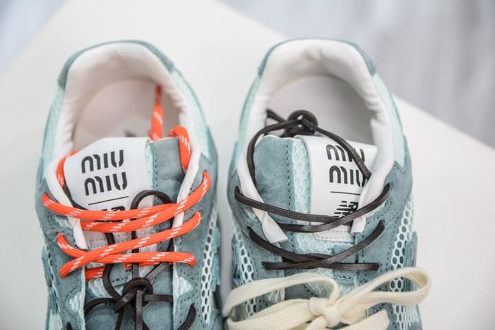 Miu Miu x New Balance 530 SL Sneakers – 2024 Spring/Summer Collection in Beige