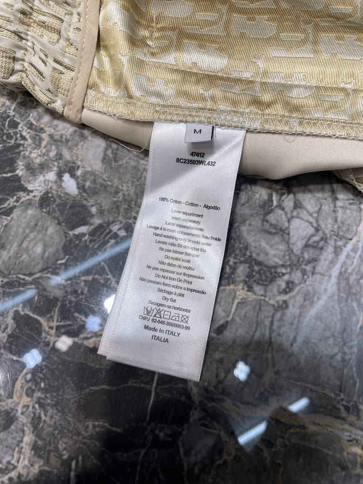 Dior Monogram Drawstring Pants