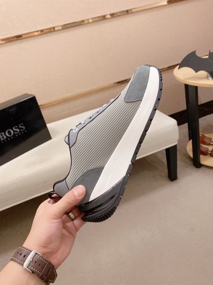 Boss Latest Casual Men's Sneakers in Dark Gray