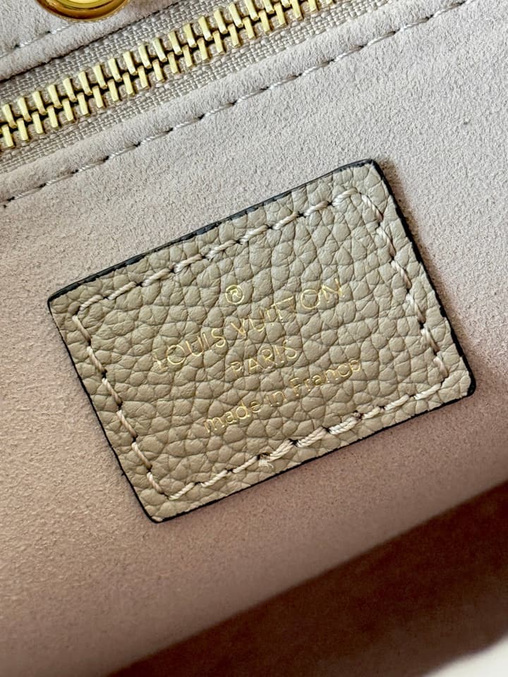 Louis Vuitton OnTheGo Small Handbag in Elephant Grey Monogram