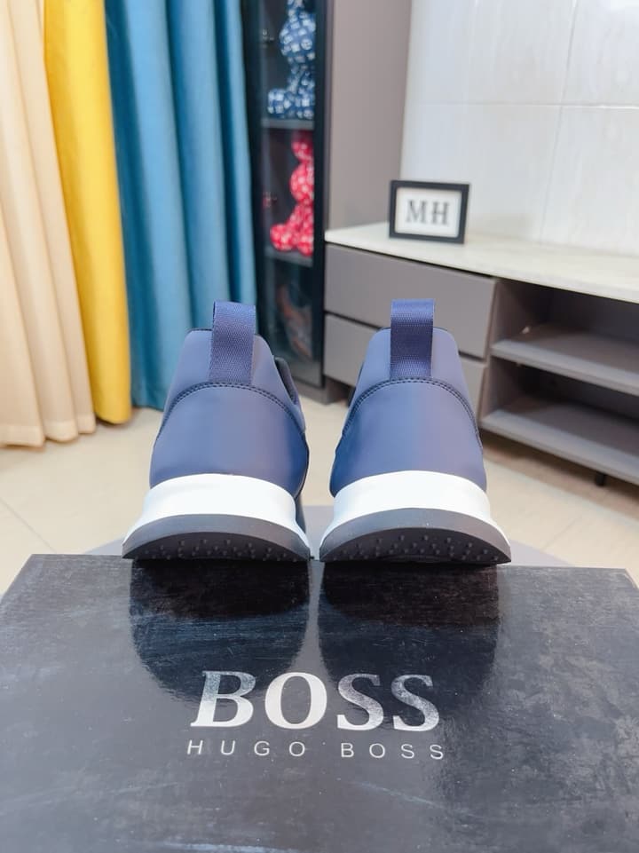 Boss Classic Suede and Waterproof Casual Sneakers