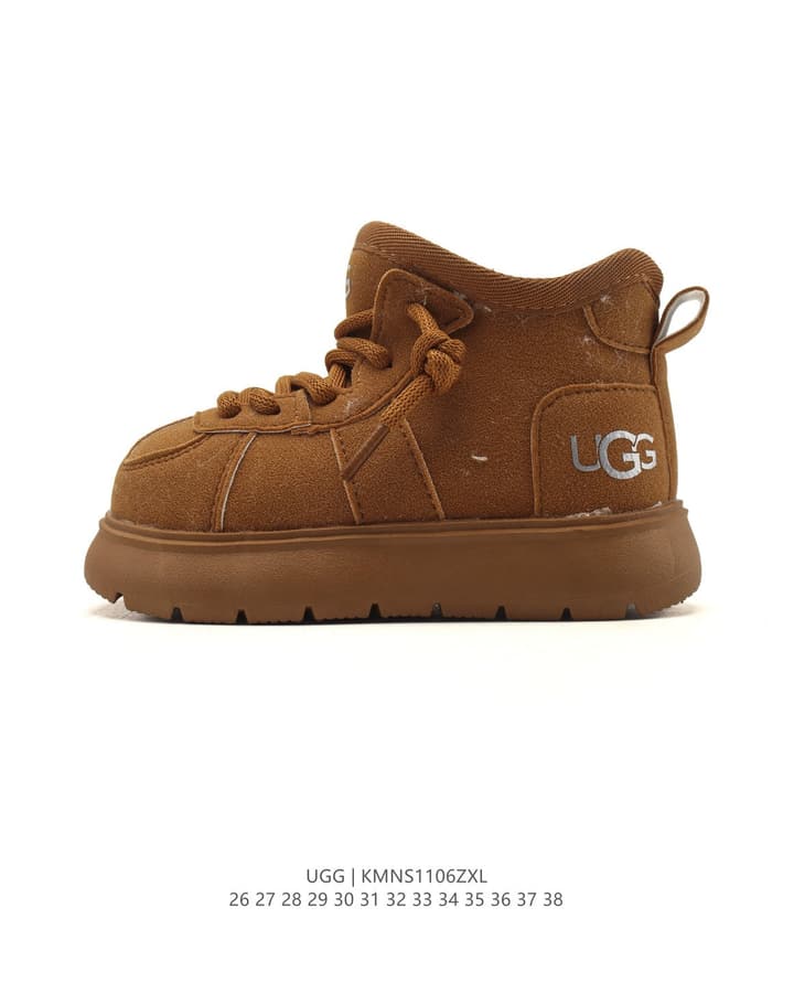UGG Mid-Top Snow Boots – Kids Collection in Classic Tan Slip-on Boot