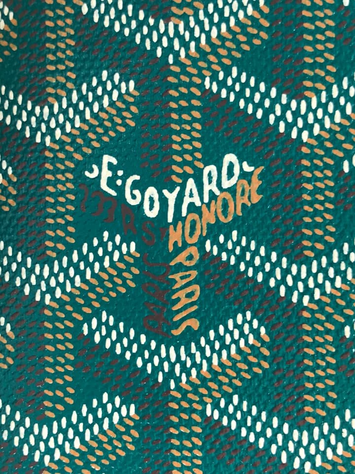 Goyard Wallet in Blue