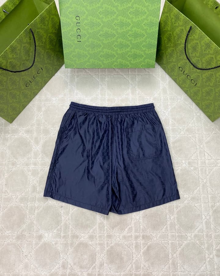 Gucci Jacquard Swim Trunks – 2026SS Early Spring Collection in Black