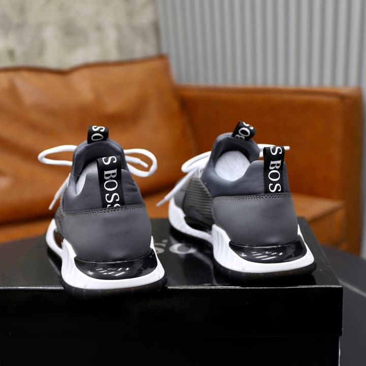 Boss Men's Knit Sport Sneakers