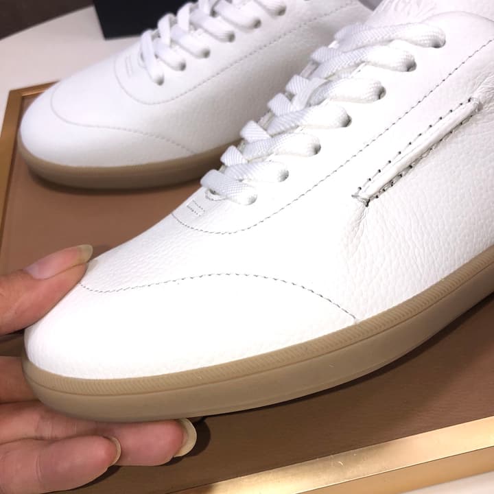 Zegna 232 Suede and Leather Sneakers
