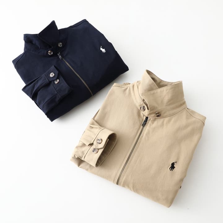 Ralph Lauren Oversized Cotton Jacket – 25SS in Deep Navy