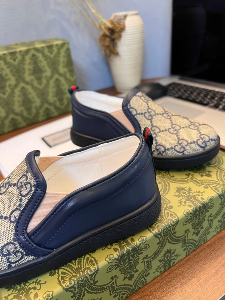 Gucci Kids Sheepskin-Lined Sneakers – Kids Collection