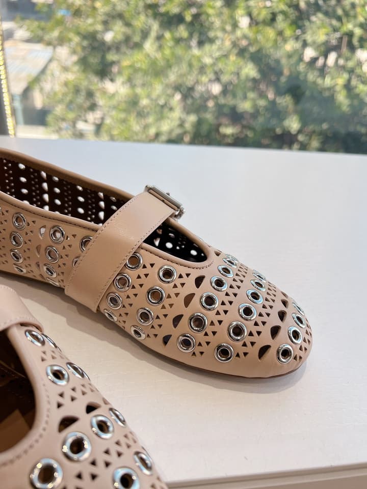 Alaïa French Fairy Ballet Flats – 2025