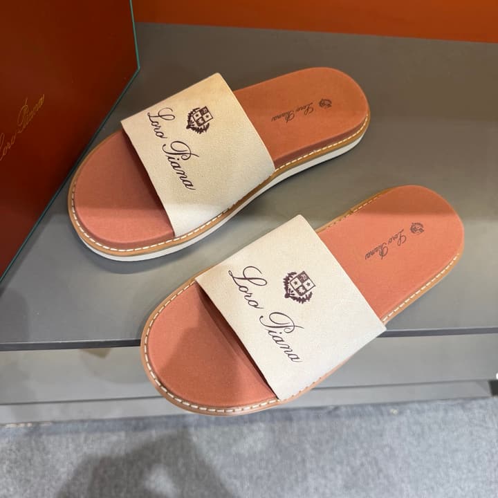 Loro Piana Summer Walk Crisscross Mules