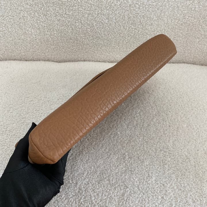 Saint Laurent Envelope Clutch Bag in Camel Brown