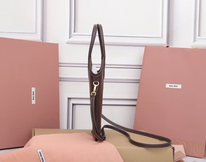 Miu Miu Mini Tote Bag in Black