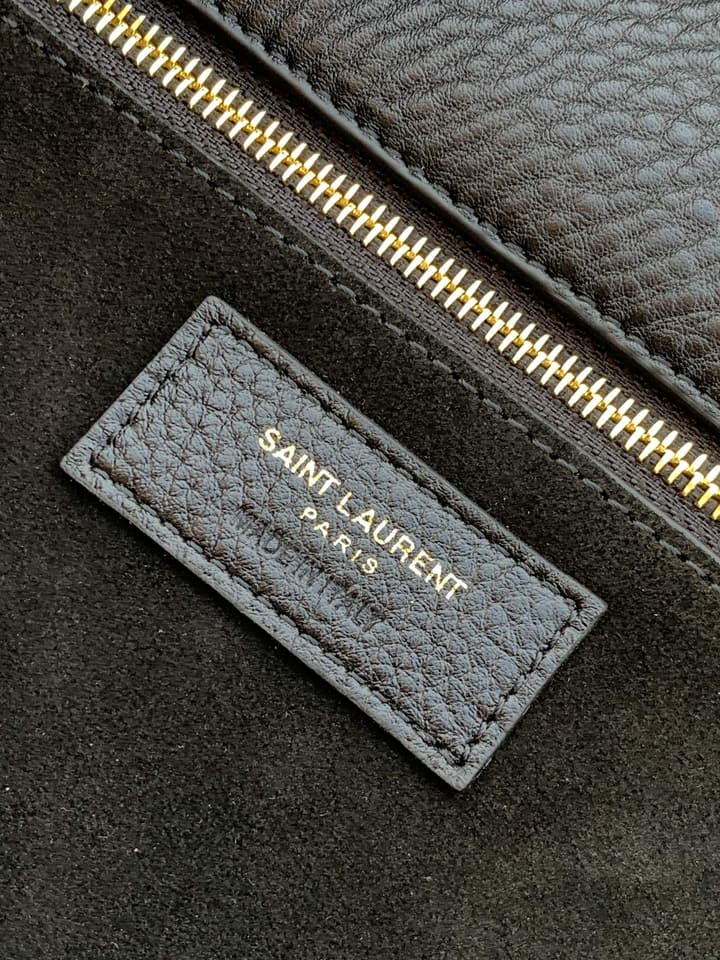 Saint Laurent BEA Horizontal Tote Bag in Black