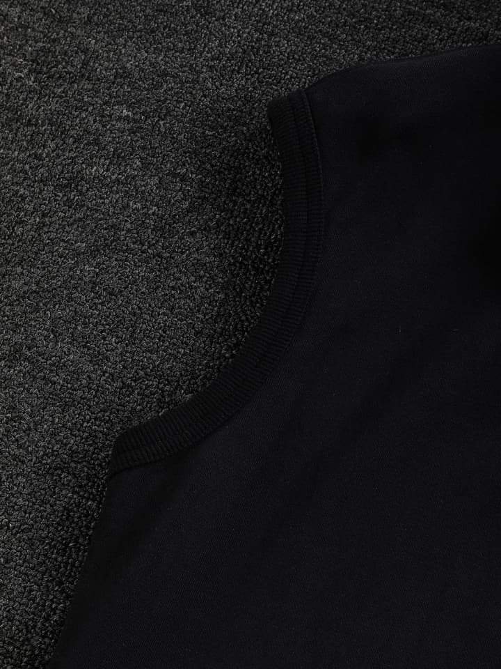 Fendi Double F Logo Embroidered Short Sleeve T-Shirt – 25SS in Black