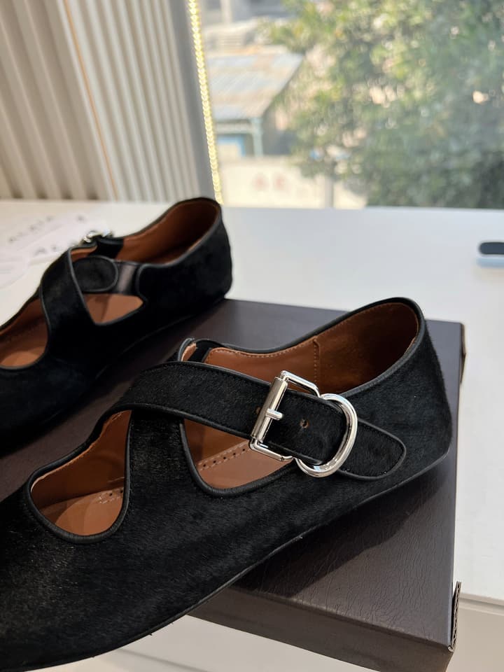 Alaïa French Fairy Ballet Flats – 2025 SS