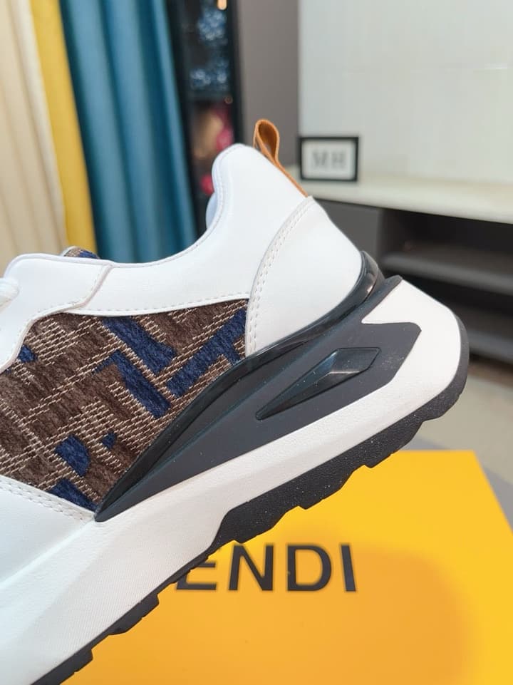 Fendi Classic Calfskin Sneakers
