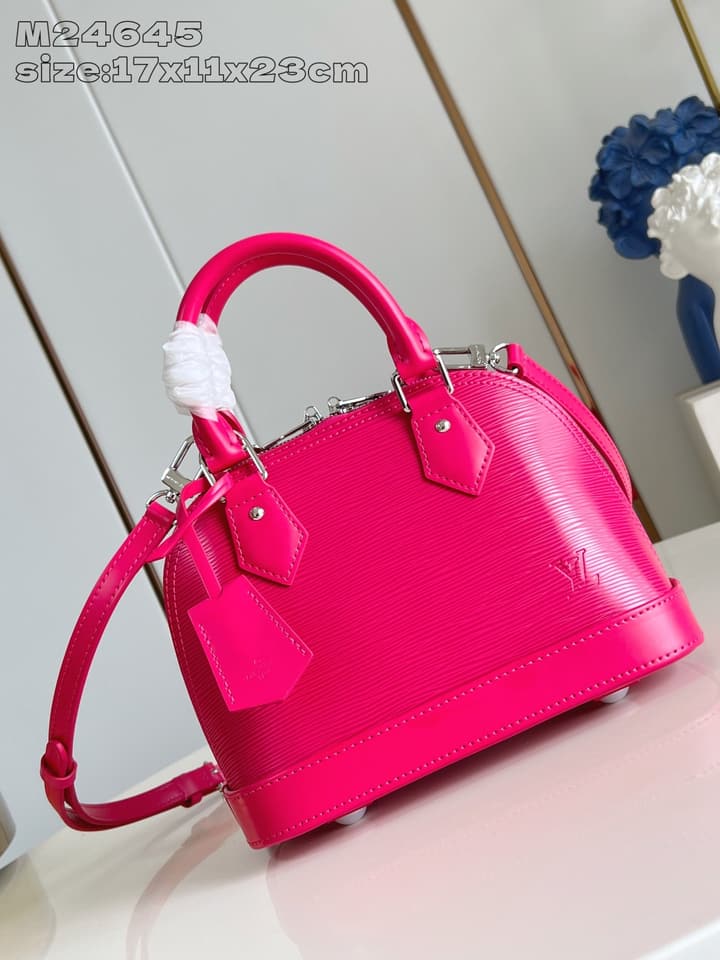 Louis Vuitton Alma BB Handbag in Beige