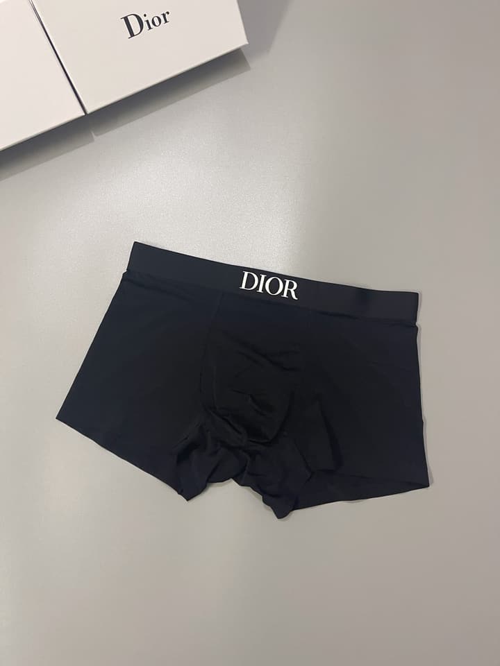 Dior 3D Seamless Ice Silk Men's Underwear 3-Pack
