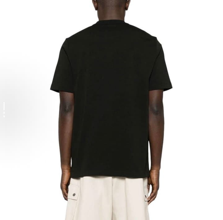 Moncler Logo Pocket Short Sleeve T-Shirt – 25SS in Deep Black