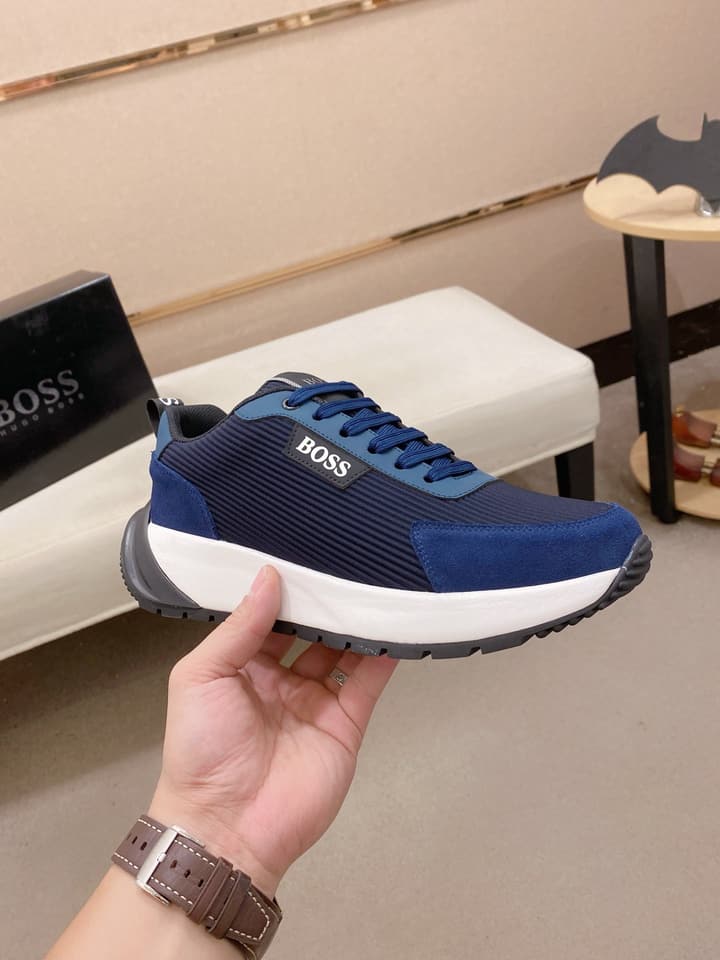 Boss Latest Casual Men's Sneakers in Dark Gray