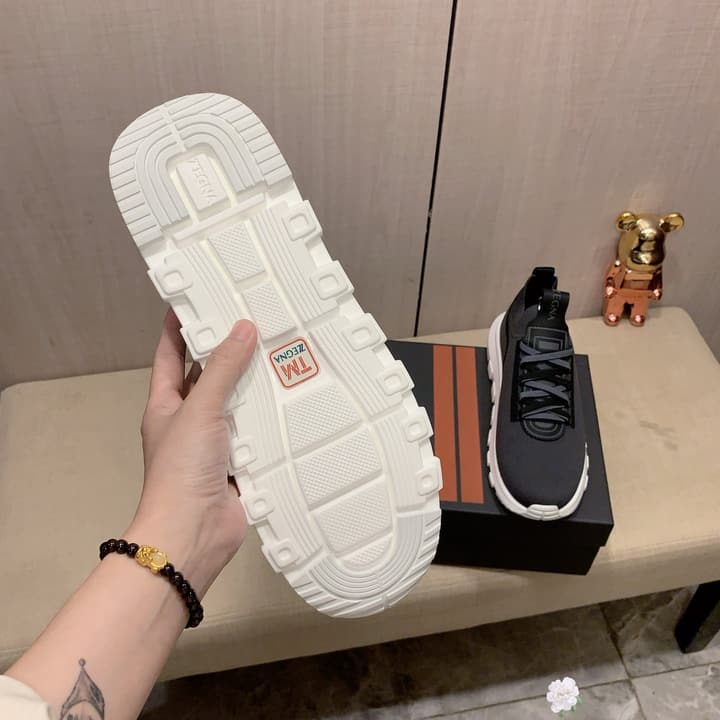 Zegna Latest Casual Sneakers in Black