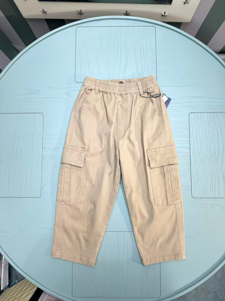 Ralph Lauren RL POLO Kids English Style Pants – 2025SS – Kids Collection in Dark Navy