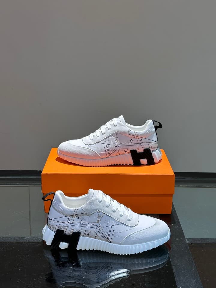 Hermès Bouncing Sneakers in Black 1