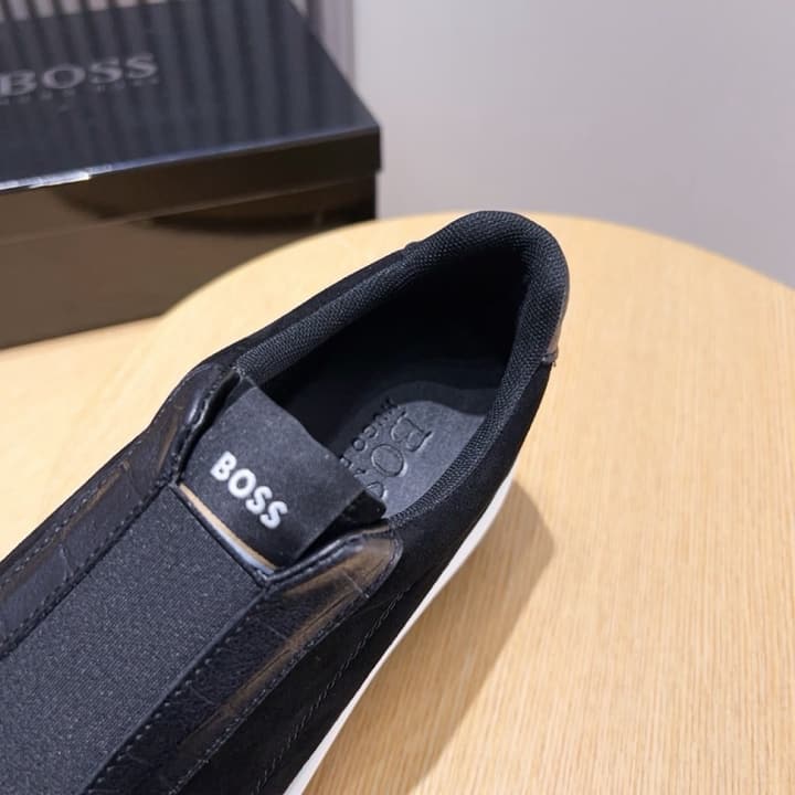 Boss Classic Leather Driving Shoes