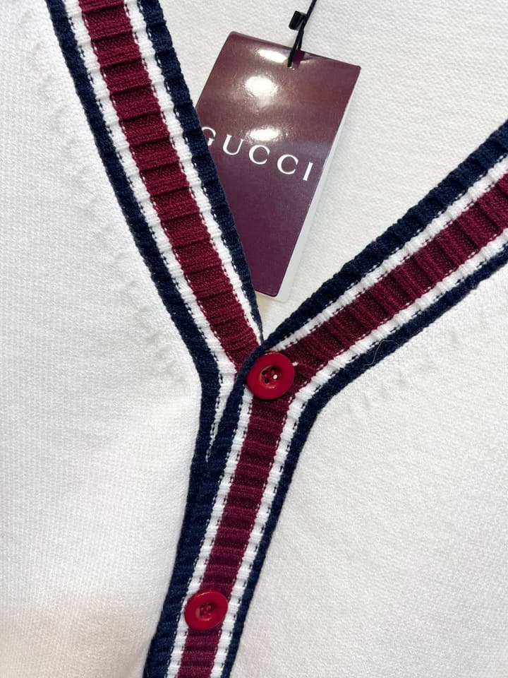 Gucci Rugby Knitted Cardigan – 2025FW