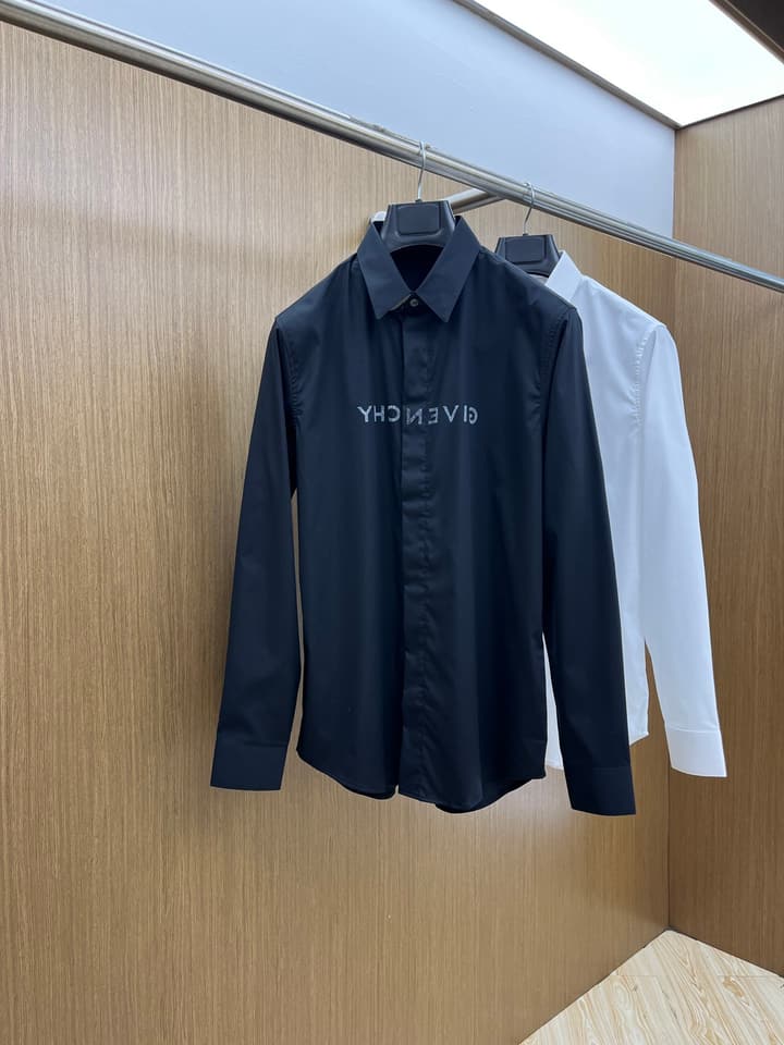 Givenchy Oversized Cotton Long Sleeve Shirt – Spring/Summer Collection