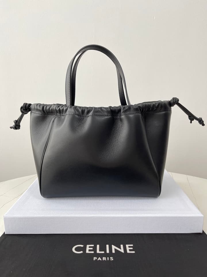 Celine Mini Cuir Cabas Triomphe Tote Bag – 2024SS in Beige