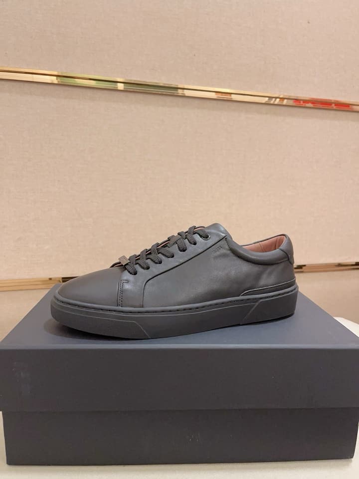 Boss Premium Casual Men's Sneakers in Black Monochromatic