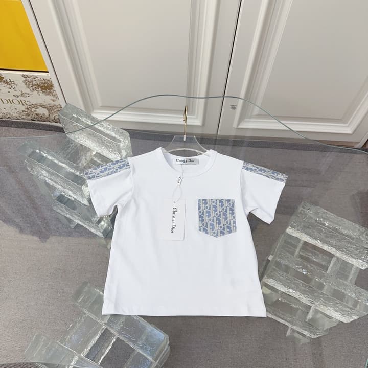 Dior Letter Print Cotton Set – 2026 – Kids Collection