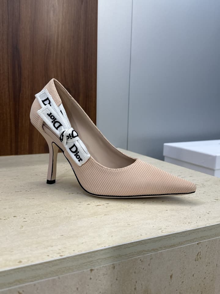 Dior J'Adior Webbing Bow Pumps – 2026 Early Spring Collection