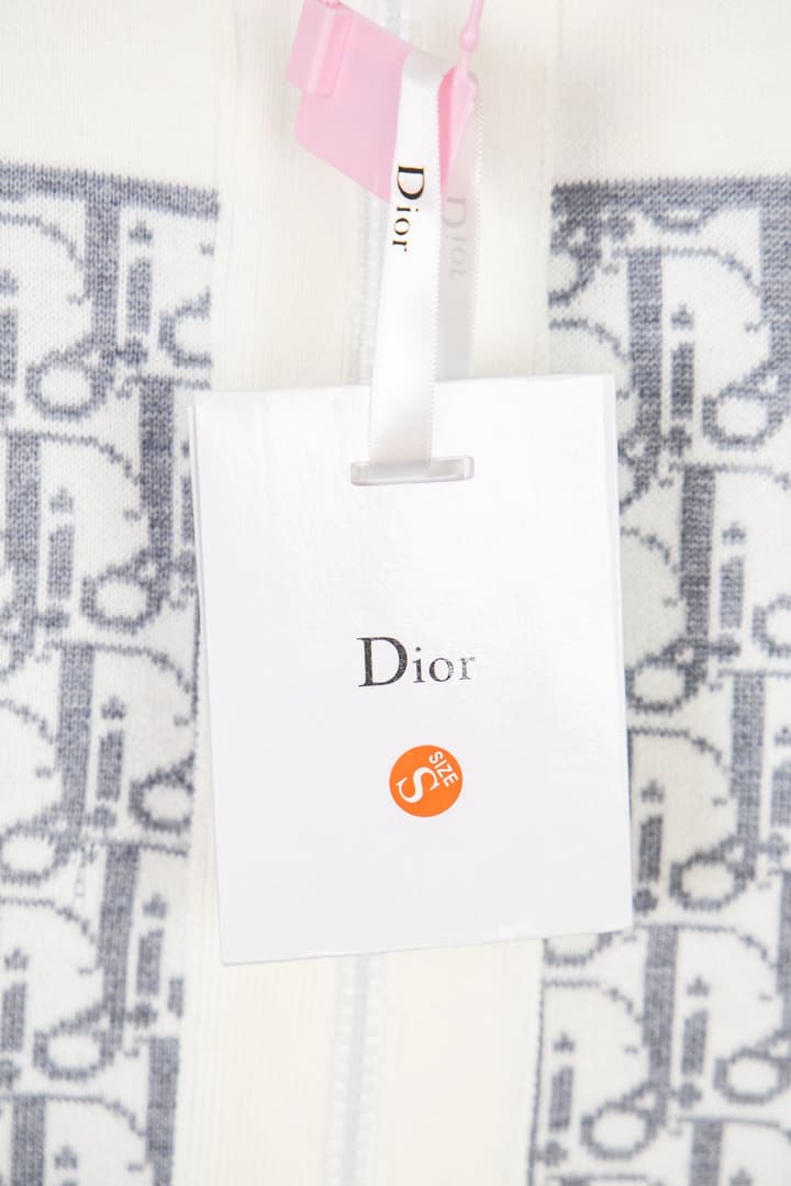 Dior Classic Oblique Reversible Cashmere Sweater – 25FW in Camel Oblique Pattern