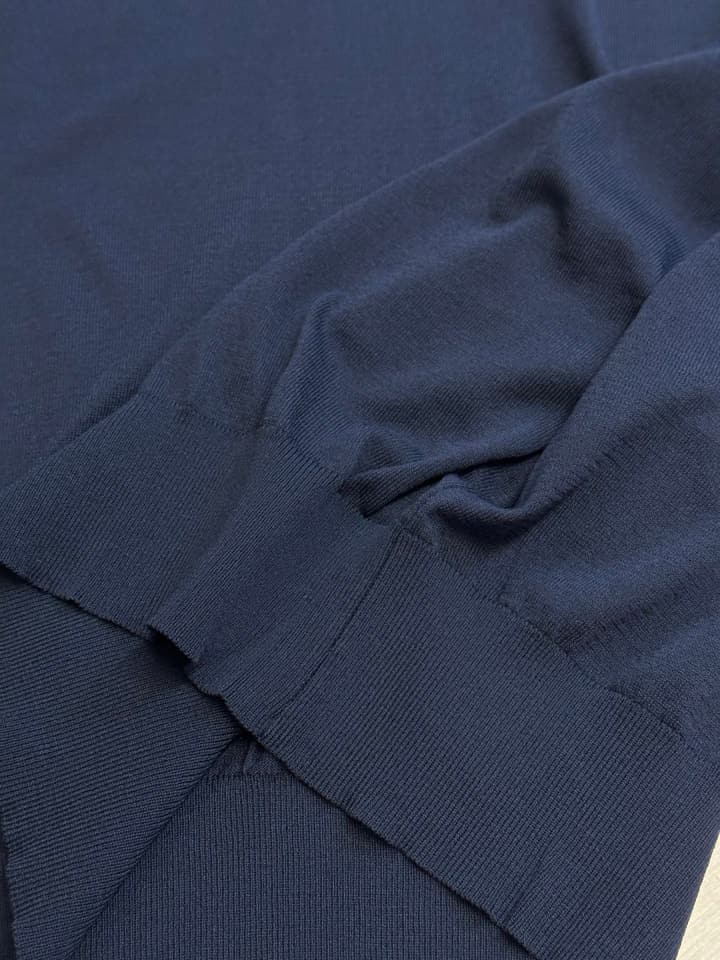 Prada Jacquard Short-Sleeve Sweater