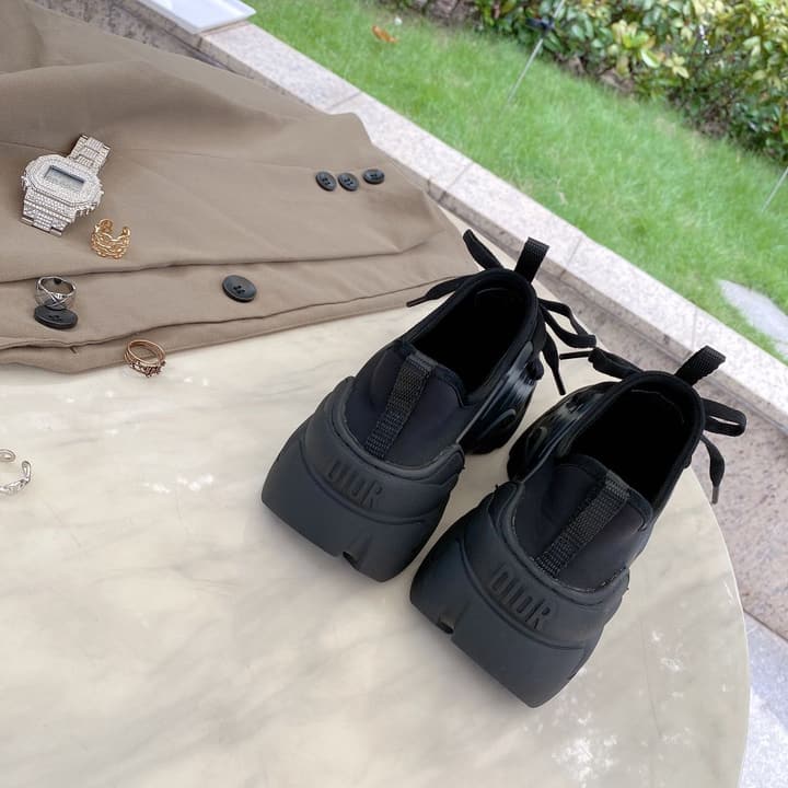 Dior Crusie J'DIOR Chunky Sneakers – 2020 Spring Collection in Black Knit