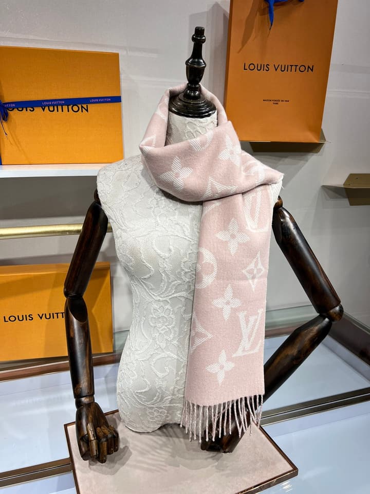 Louis Vuitton Monogram Wool Scarf