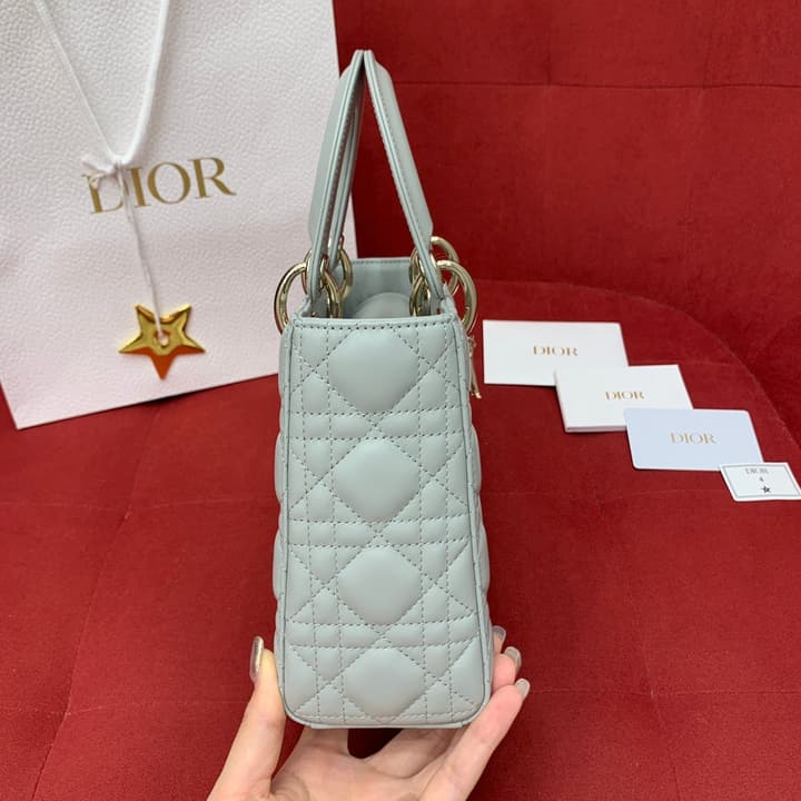 Dior Lady Dior Cannage Shoulder Bag