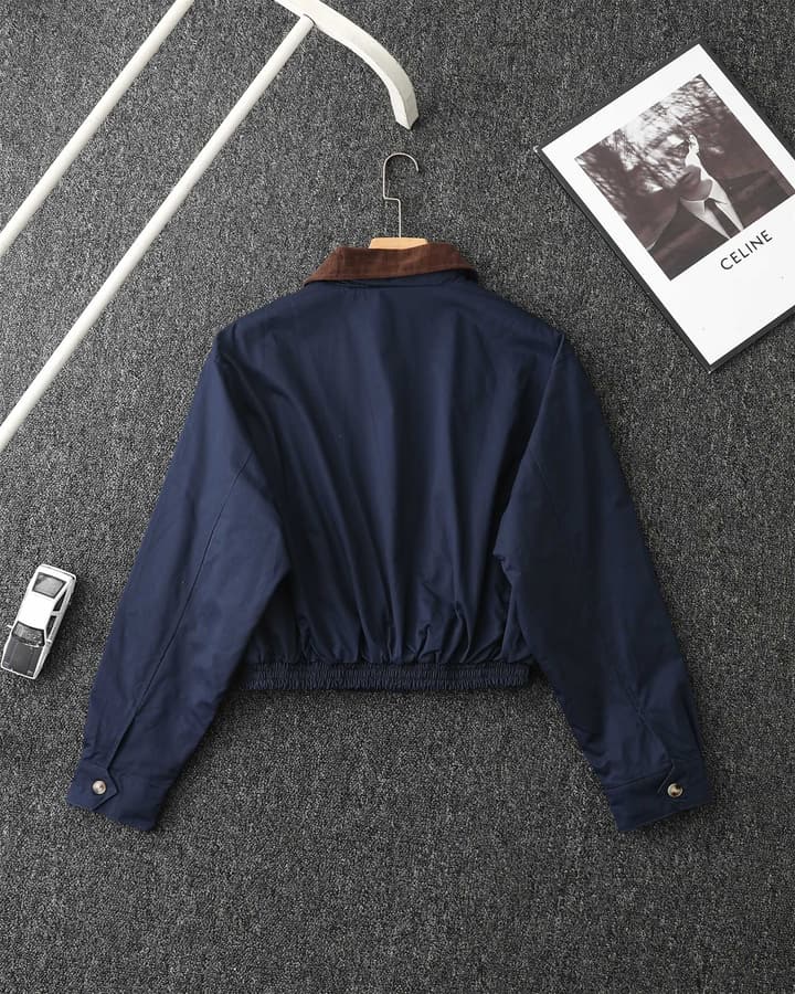 Ralph Lauren Campus Collared Jacket in Blue