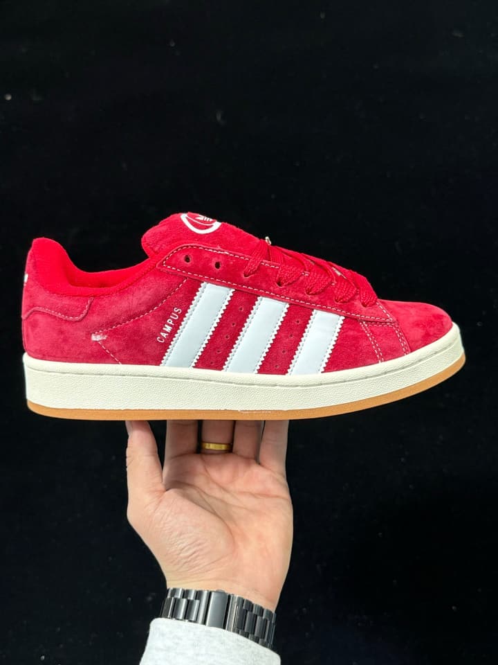 Adidas Originals Campus 00s Low-Top Sneakers in Black & White