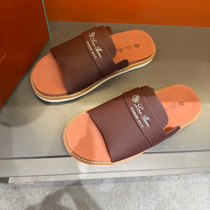 Loro Piana Summer Walk Crisscross Mules