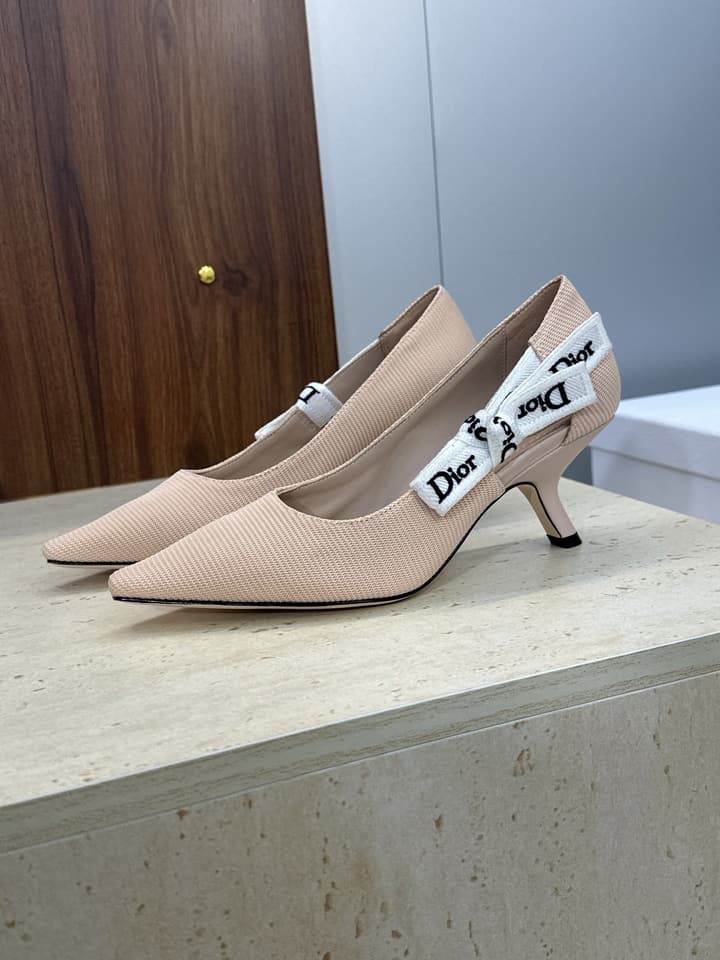 Dior J'Adior Webbing Bow Pumps – 2026 Early Spring Collection