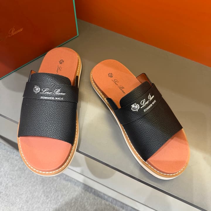 Loro Piana Summer Walk Crisscross Mules