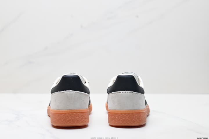 Adidas Handball Spezial Retro Suede Sneakers in Burgundy White Stripes